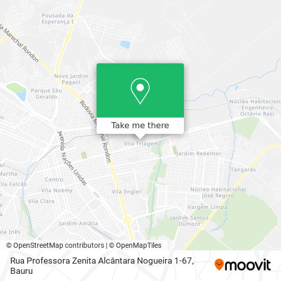 Rua Professora Zenita Alcântara Nogueira 1-67 map