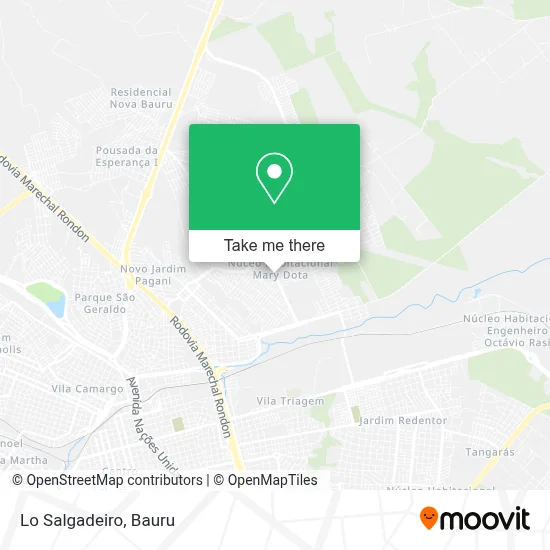 Lo Salgadeiro map