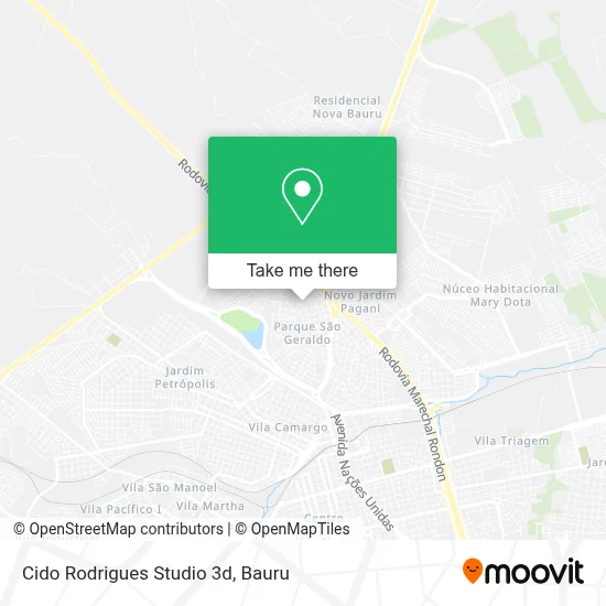 Cido Rodrigues Studio 3d map