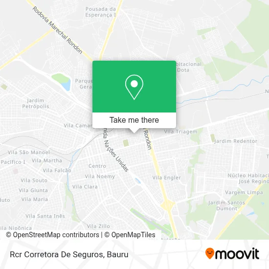 Rcr Corretora De Seguros map