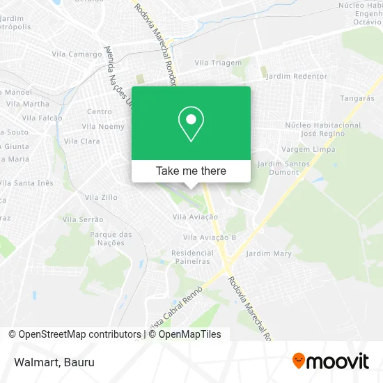 Walmart map