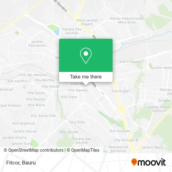 Fitcor map