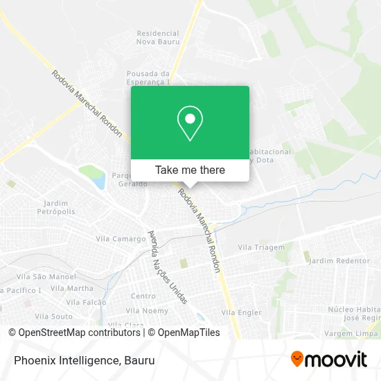 Phoenix Intelligence map