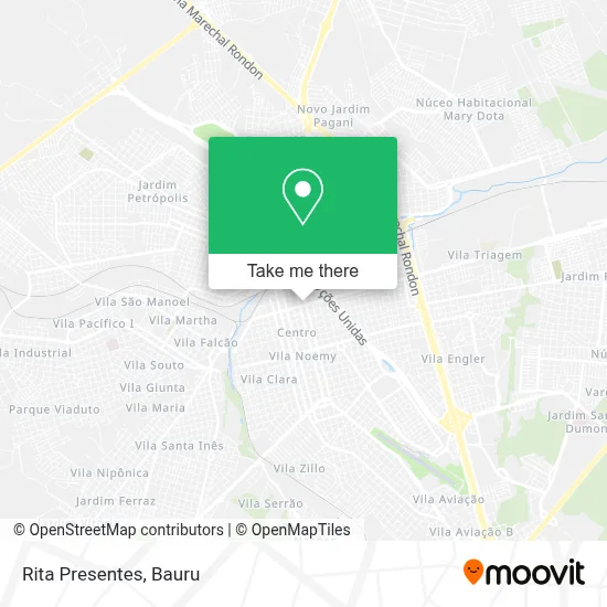 Rita Presentes map