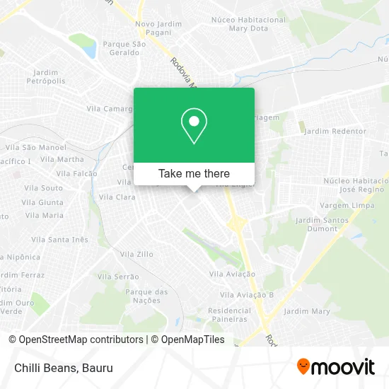 Chilli Beans map