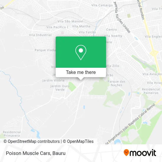 Poison Muscle Cars map