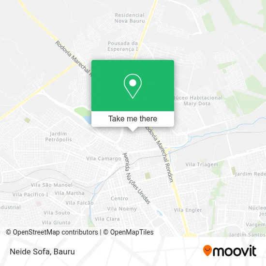 Neide Sofa map