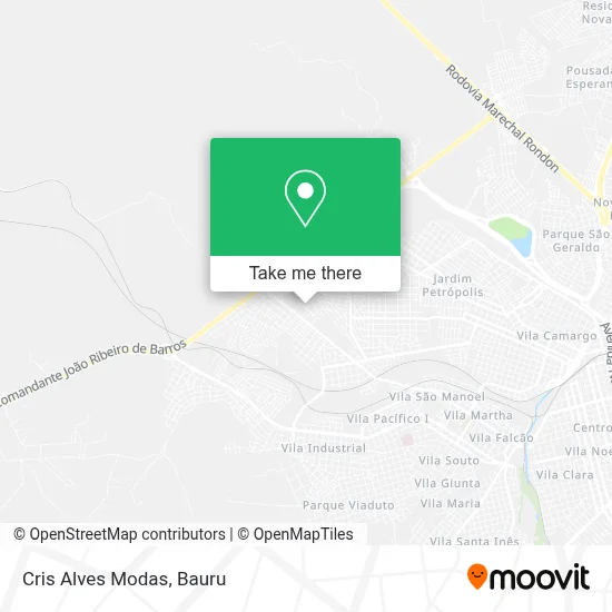 Cris Alves Modas map