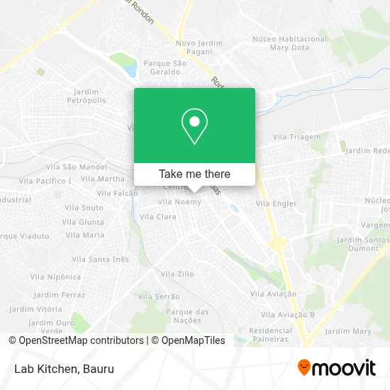 Lab Kitchen map