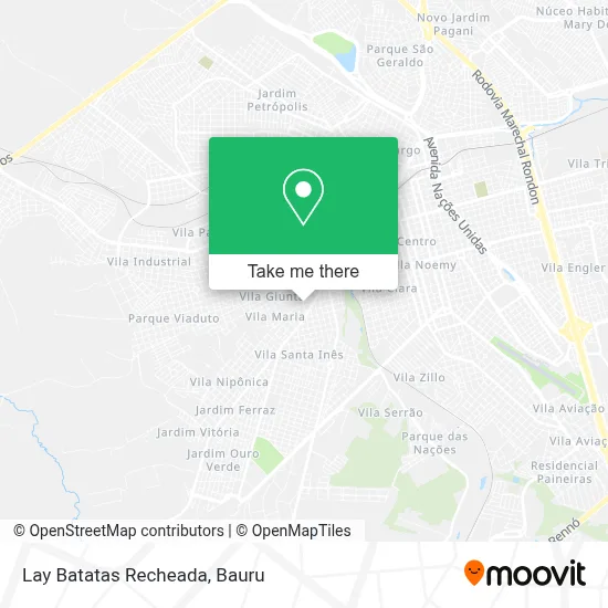 Lay Batatas Recheada map