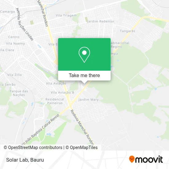 Solar Lab map