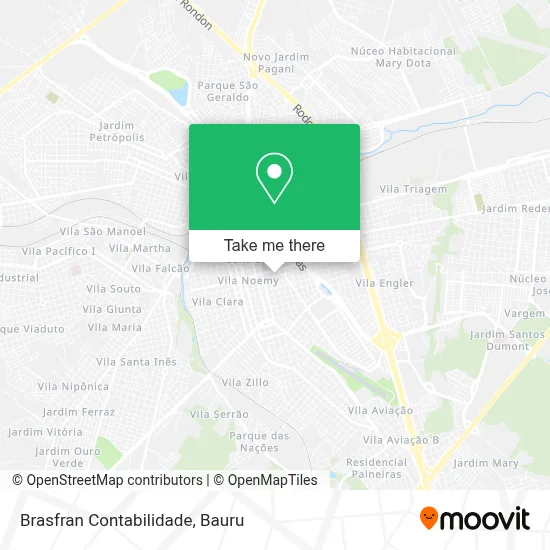 Brasfran Contabilidade map