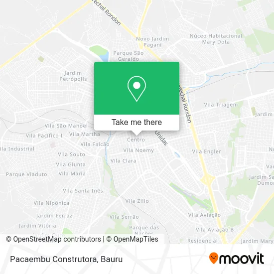 Pacaembu Construtora map