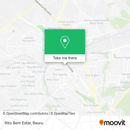 Rito Bem Estar map