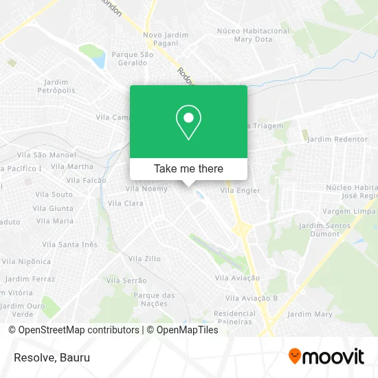 Resolve map