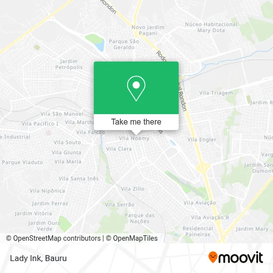 Lady Ink map