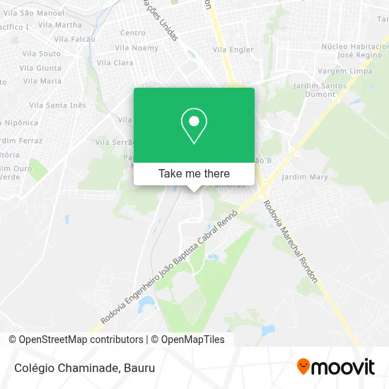 Colégio Chaminade map