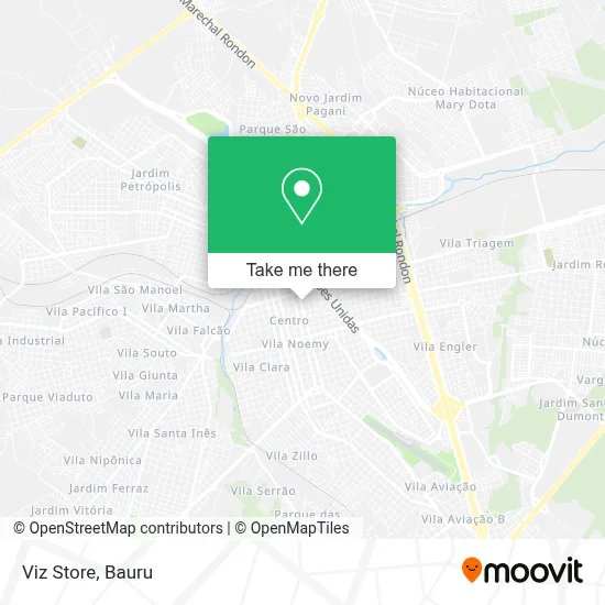 Viz Store map