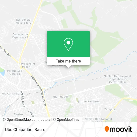 Ubs Chapadão map