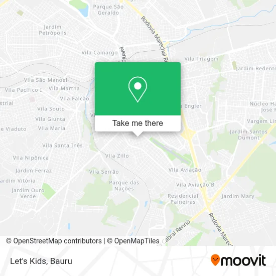 Let's Kids map
