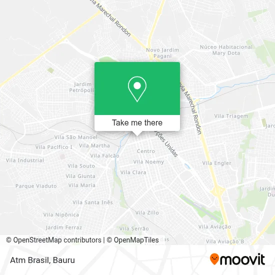 Atm Brasil map