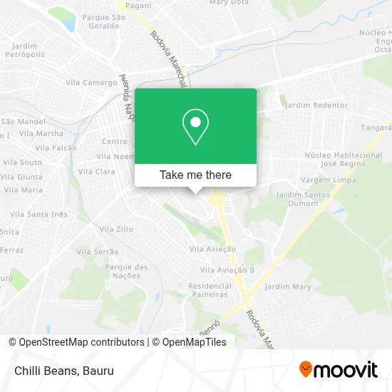 Chilli Beans map