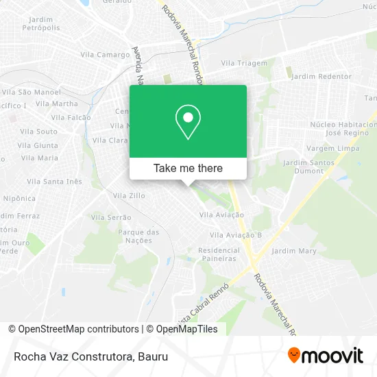 Rocha Vaz Construtora map