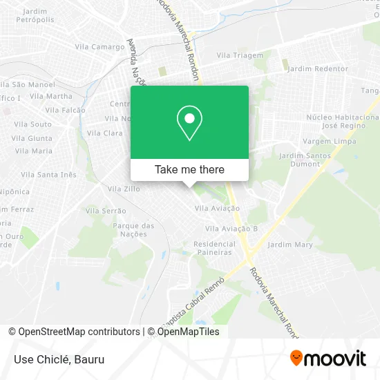 Use Chiclé map