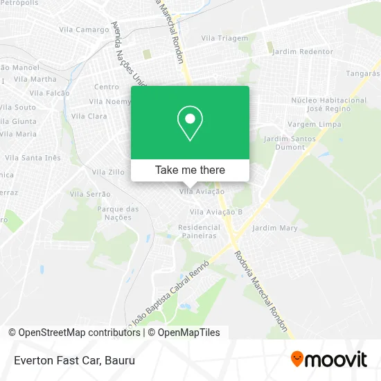 Everton Fast Car map