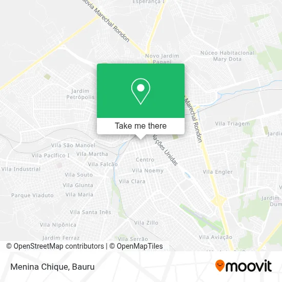 Menina Chique map