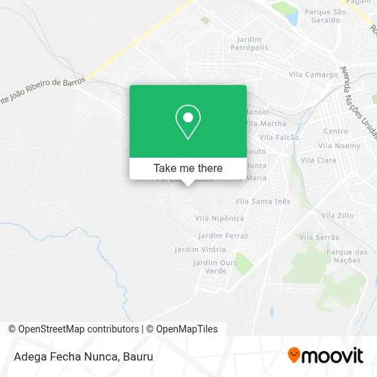 Adega Fecha Nunca map