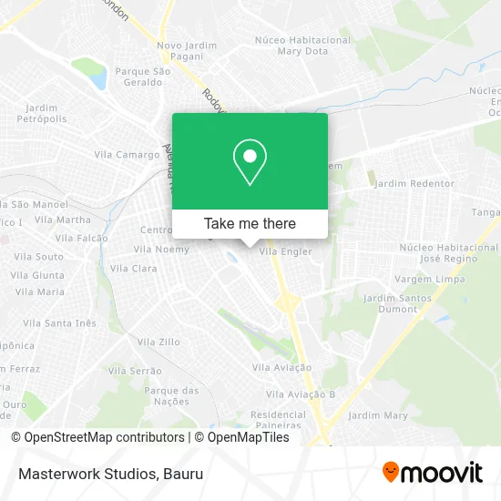 Masterwork Studios map