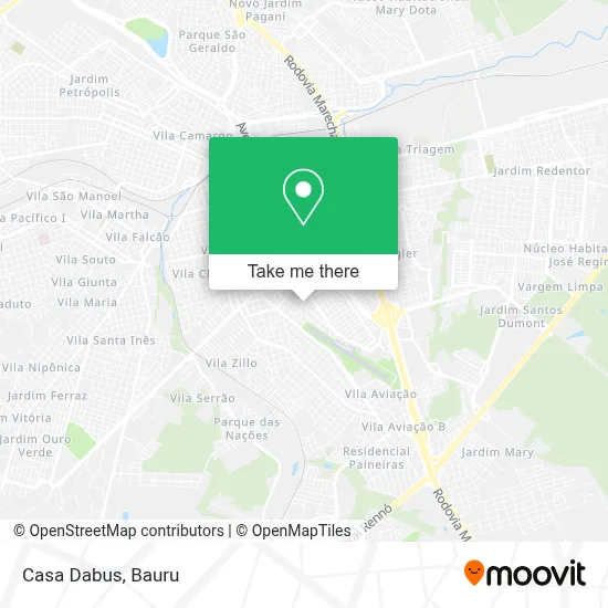 Casa Dabus map