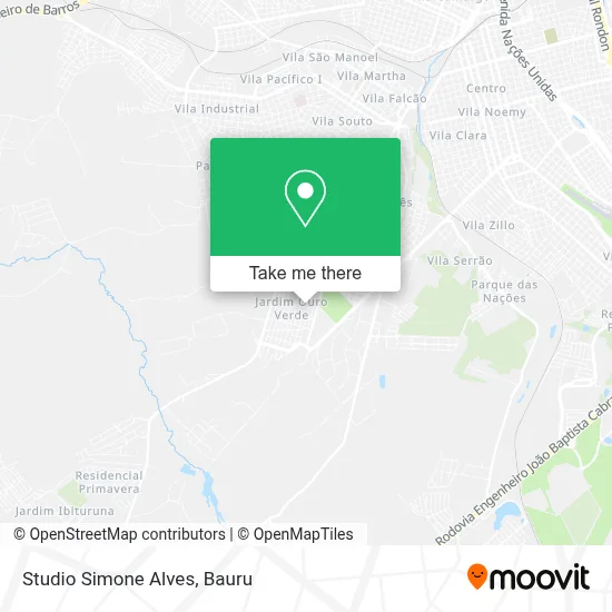 Studio Simone Alves map