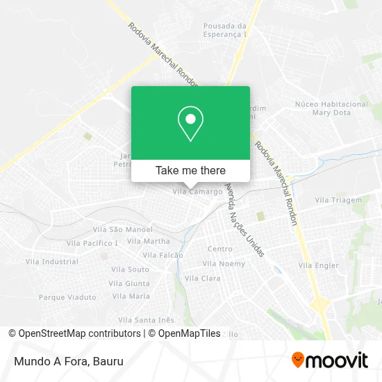 Mundo A Fora map