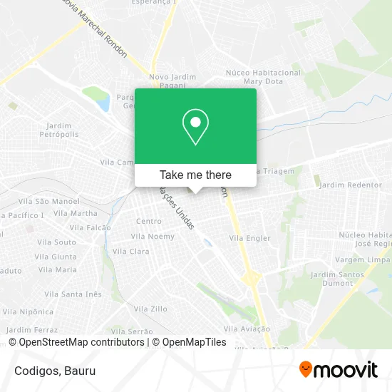 Codigos map