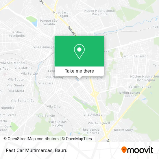 Fast Car Multimarcas map
