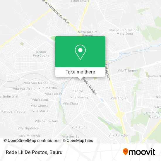 Rede Lk De Postos map