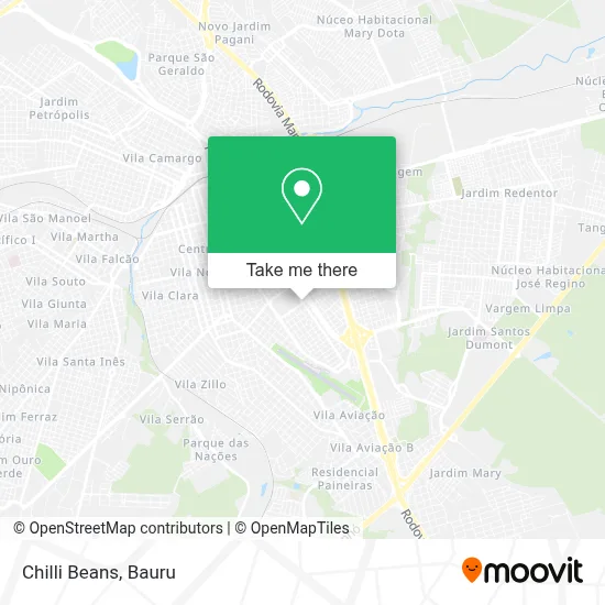 Chilli Beans map