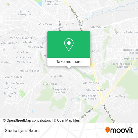 Studio Lyss map