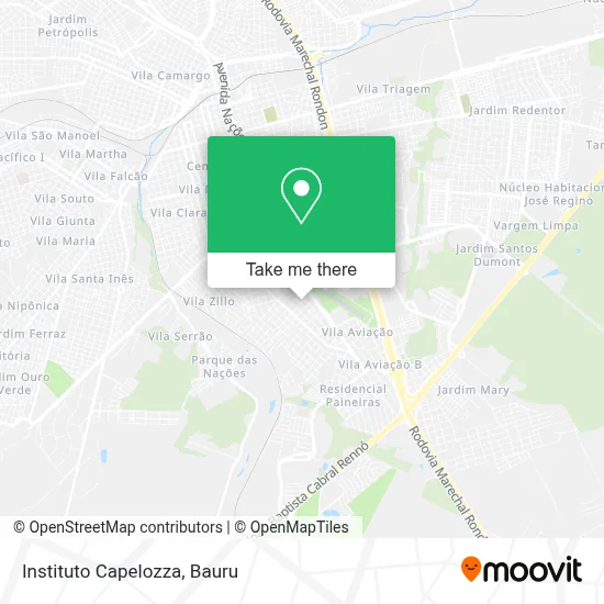 Instituto Capelozza map