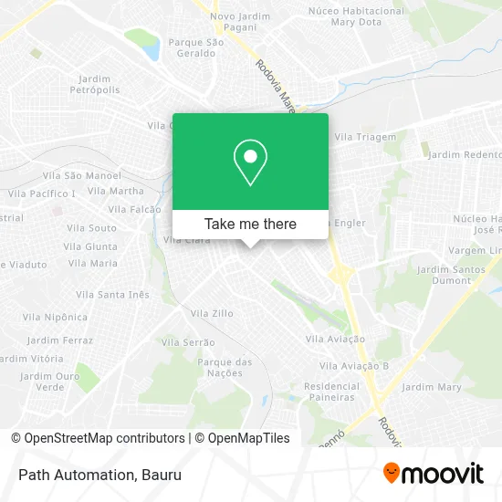 Path Automation map