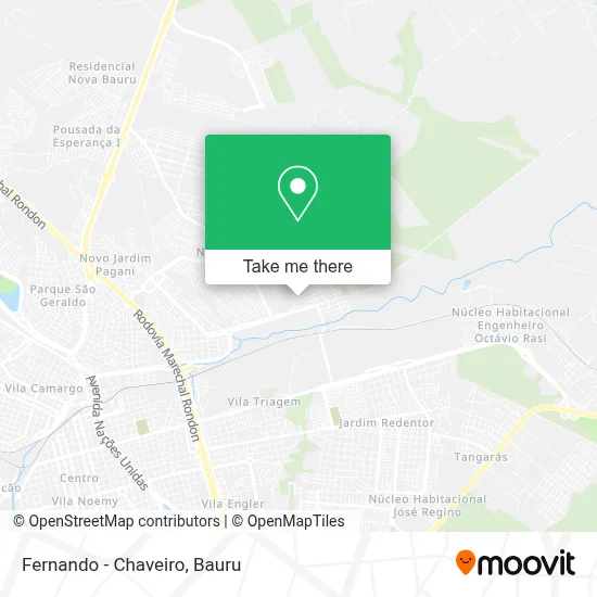 Fernando - Chaveiro map