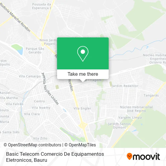 Basic Telecom Comercio De Equipamentos Eletronicos map
