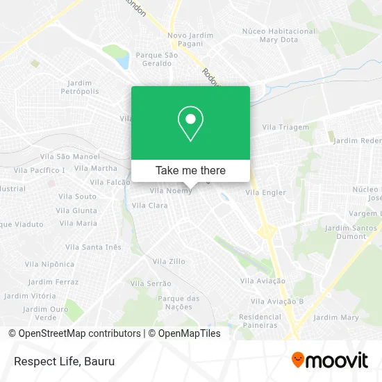 Respect Life map