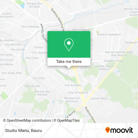 Studio Manu map