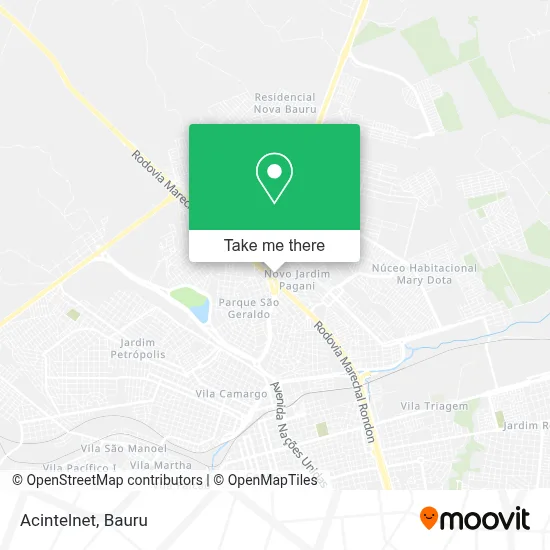 Acintelnet map
