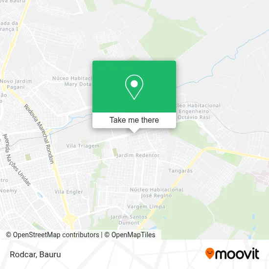 Rodcar map