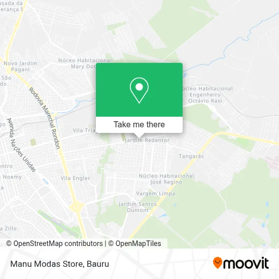 Manu Modas Store map