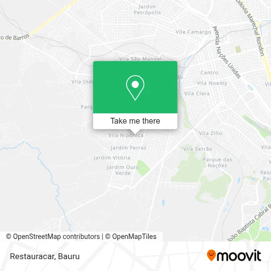 Restauracar map